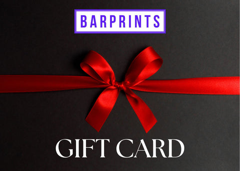 Barprints Gift Card